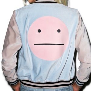 Wildfox BLASÉ Bomber/Baseball Jacket